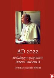 Opakowanie AD 2022 ze świętym papieżem Janem Pawłem II