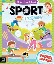 Okładka książki Album z naklejkami. Sport i zabawa