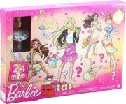 Barbie. Kalendarz adwentowy z lalką. Wydawca: Mattel. Dadada.pl Opakowanie Barbie. Kalendarz adwentowy z lalką