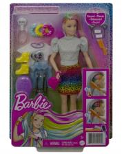Barbie. Kolorowa fryzura panterka. Wydawca: Mattel. Dadada.pl Opakowanie Barbie. Kolorowa fryzura panterka