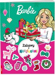 Barbie Zabawy z naklejkami STI-1110. Autor: OPRACOWANIE ZBOROWE. Dadada.pl Okładka książki Barbie Zabawy z naklejkami STI-1110
