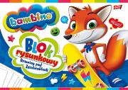 Opakowanie Blok rysunkowy Bambino A4 20 kartek PAKIET 10 sztuk