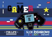 Blok rysunkowy z kolorowymi kartkami A3 16 kartek PAKIET 10 sztuk. Wydawca: UNIPAP. Dadada.pl Opakowanie Blok rysunkowy z kolorowymi kartkami A3 16 kartek PAKIET 10 sztuk