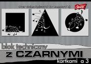 Blok techniczny z czarnymi kartkami 180 g/m2 A3 10 kartek PAKIET 10 sztuk. Wydawca: UNIPAP. Dadada.pl Opakowanie Blok techniczny z czarnymi kartkami 180 g/m2 A3 10 kartek PAKIET 10 sztuk