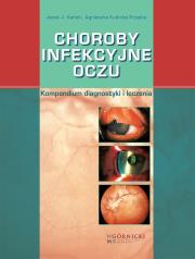 Choroby infekcyjne oczu. Autor: Kański Jacek J., Kubicka-Trząska Agnieszka. Dadada.pl Okładka książki Choroby infekcyjne oczu