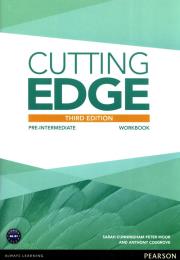 Cutting Edge Pre-Intermediate Workbook. Autor: Sarah Cunningham, Cosgrove Anthony. Dadada.pl Okładka książki Cutting Edge Pre-Intermediate Workbook