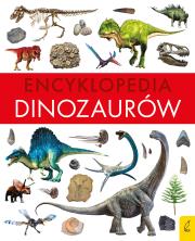 Encyklopedia dinozaurów. Autor: Paweł Zalewski. Dadada.pl Okładka książki Encyklopedia dinozaurów