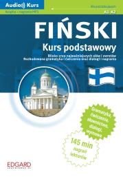 Fiński. Kurs podstawowy A1-A2. Autor: Opracowanie zbiorowe. Dadada.pl Okładka książki Fiński. Kurs podstawowy A1-A2