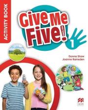 Give Me Five! 1 Activity Book + kod MACMILLAN. Autor: Donna Shaw, Joanne Ramsden. Dadada.pl Okładka książki Give Me Five! 1 Activity Book + kod MACMILLAN