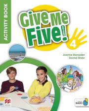 Give Me Five! 4. Activity Book + kod MACMILLAN. Autor: Donna Shaw, Joanne Ramsden. Dadada.pl Okładka książki Give Me Five! 4. Activity Book + kod MACMILLAN