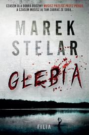 Głębia. Autor: Marek Stelar. Dadada.pl Okładka książki Głębia