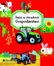 Gospodarstwo. Świat w obrazkach. Autor: Beaumont Emilie. Dadada.pl Okładka książki Gospodarstwo. Świat w obrazkach