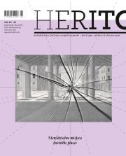 Herito nr 42-43 Niewidzialne miejsca. Autor:   Praca zbiorowa. Dadada.pl Okładka książki Herito nr 42-43 Niewidzialne miejsca