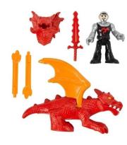 Opakowanie Imaginext Zamek Ognisty smok