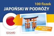 Japoński. W podróży. 100 fiszek. Autor: ADAM KLAWCZYŃSKI. Dadada.pl Okładka książki Japoński. W podróży. 100 fiszek
