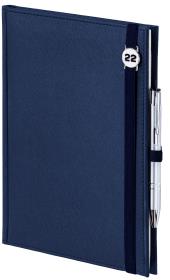 Opakowanie Kalendarz 2022 A5 tyg. Cross z gumką granatowy