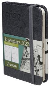 Opakowanie Kalendarz 2022 Awangarda A7 grafitowy TDW ANTRA