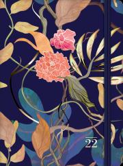 Opakowanie Kalendarz 2022 B6 dzienny Ciemne kwiatyDI1