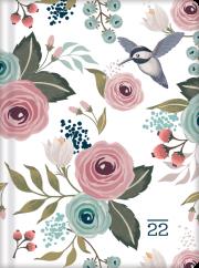 Opakowanie Kalendarz 2022 B6 tygodniowy Kwiaty DI3