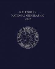 Kalendarz 2022 National Geographic granatowy. Autor: Sikora Jacek. Dadada.pl Okładka książki Kalendarz 2022 National Geographic granatowy