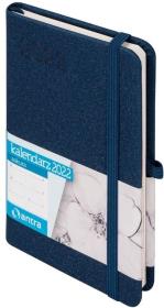 Okładka książki Kalendarz 2022 Sakura A6 granatowy TDW ANTRA