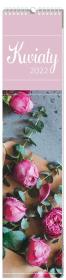 Opakowanie Kalendarz 2022 ścienny 13,5x60 Kwiaty