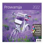 Opakowanie Kalendarz 30 x 30 z naklejkami. Prowansja 2022