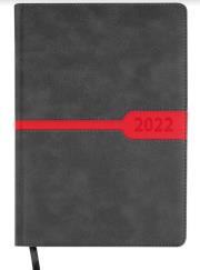 Kalendarz książkowy 2022 A5 czarny EASY. Wydawca: Easy Stationery. Dadada.pl Opakowanie Kalendarz książkowy 2022 A5 czarny EASY