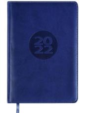 Kalendarz książkowy 2022 A5 niebieski EASY. Wydawca: Easy Stationery. Dadada.pl Opakowanie Kalendarz książkowy 2022 A5 niebieski EASY