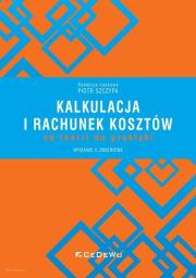 Okładka książki Kalkulacja i rachunek kosztów..