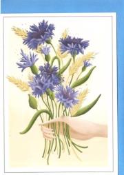 Opakowanie Karnet B6 Chabry dłoń