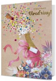 Opakowanie Karnet B6 Urodziny HM200-2234