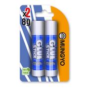 Klej Mungyo w sztyfcie 8 g 2 szt. na blistrze. Wydawca: Mungyo. Dadada.pl Opakowanie Klej Mungyo w sztyfcie 8 g 2 szt. na blistrze