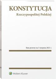 Okładka książki Konstytucja Rzeczypospolitej Polskiej. Przepisy