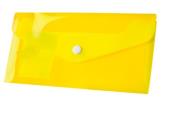 Opakowanie Koperta DL PP na zatrzask żółta (12szt.) BT612-Y