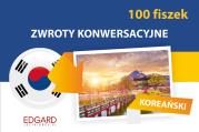 Okładka książki Koreański. Zwroty konwersacyjne. 100 fiszek