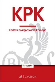 Okładka książki KPK Kodeks postępowania karnego