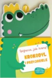 Okładka książki Książka z miarką wzrostu. Krokodyl