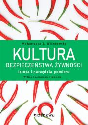 Okładka książki Kultura bezpieczeństwa żywności w.3