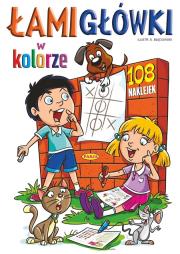 Łamigłówki w kolorze. Autor: Ernest Błędowski. Dadada.pl Okładka książki Łamigłówki w kolorze