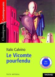 Le Vicomte pourfendu Classiques et Contemporains. Autor: Italo Calvino. Dadada.pl Okładka książki Le Vicomte pourfendu Classiques et Contemporains