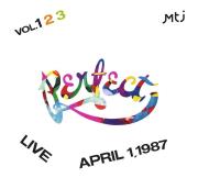 Live April 1.1987. Autor: Perfect. Dadada.pl Okładka książki Live April 1.1987
