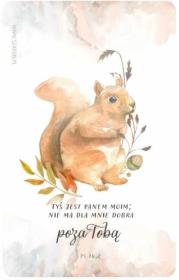 Opakowanie Magnes na lodówkę - wiewiórka