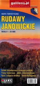 Mapa - Rudawy Janowickie 1:25 000. Autor:   Praca zbiorowa. Dadada.pl Okładka książki Mapa - Rudawy Janowickie 1:25 000