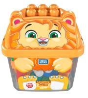 Opakowanie Mega Bloks. Wesoły lew z klockami
