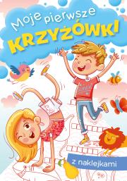 Moje pierwsze krzyżówki. Autor: Zofia Zabrzeska. Dadada.pl Okładka książki Moje pierwsze krzyżówki