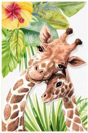 Opakowanie Notatnik ozdobny 105x165/64K kratka TW Żyrafa