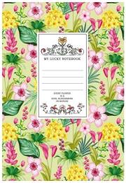 Opakowanie Notatnik ozdobny 145x197/80K kratka TW Kwiaty 4