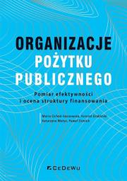 Okładka książki Organizacje pożytku publicznego