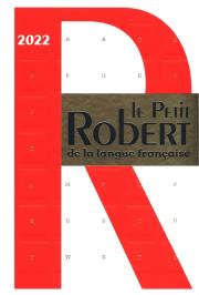 Petit Robert de la langue francaise 2022. Wydawca: Le Robert. Dadada.pl Opakowanie Petit Robert de la langue francaise 2022
